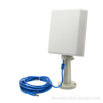 High-sensitivity USB WiFi 802.11bg Wireless Internet Adapter with 14dBi Wireless Antenna